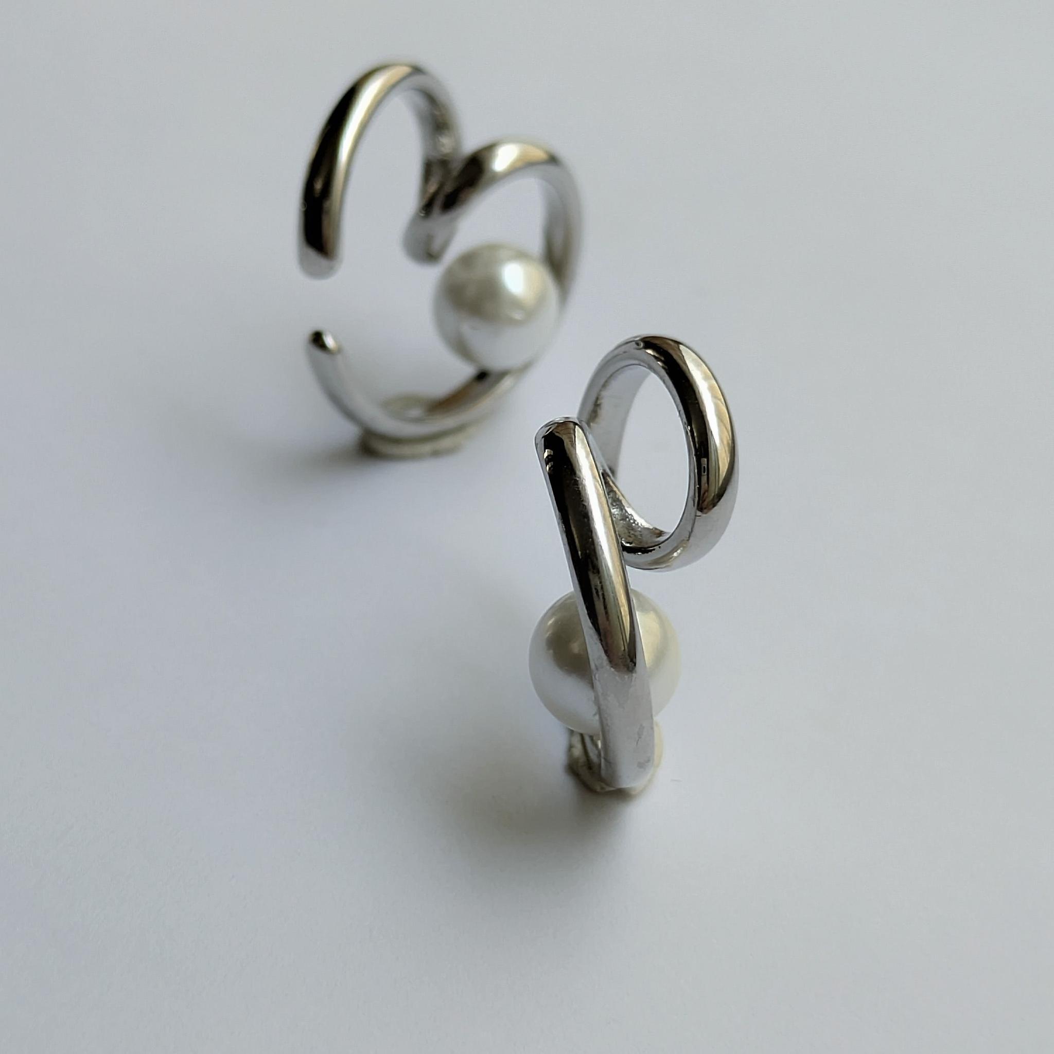 Breeze ear cuff／鏡面(片耳用・軽量設計) | 2枚目