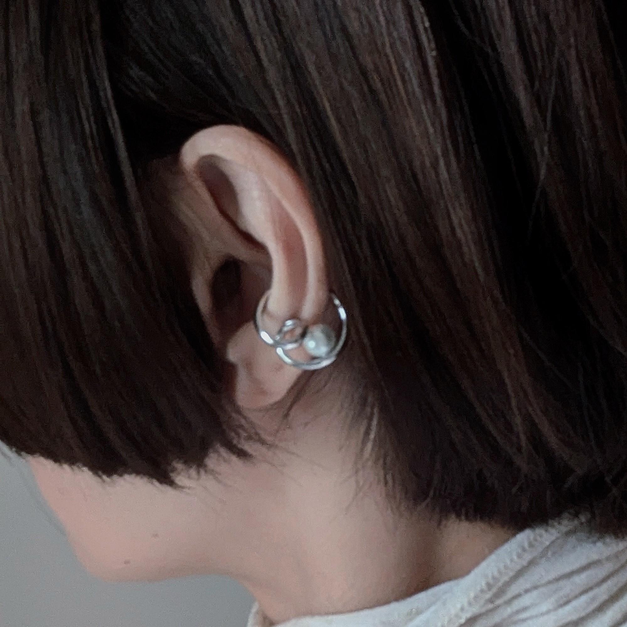 Breeze ear cuff／鏡面(片耳用・軽量設計) | 4枚目